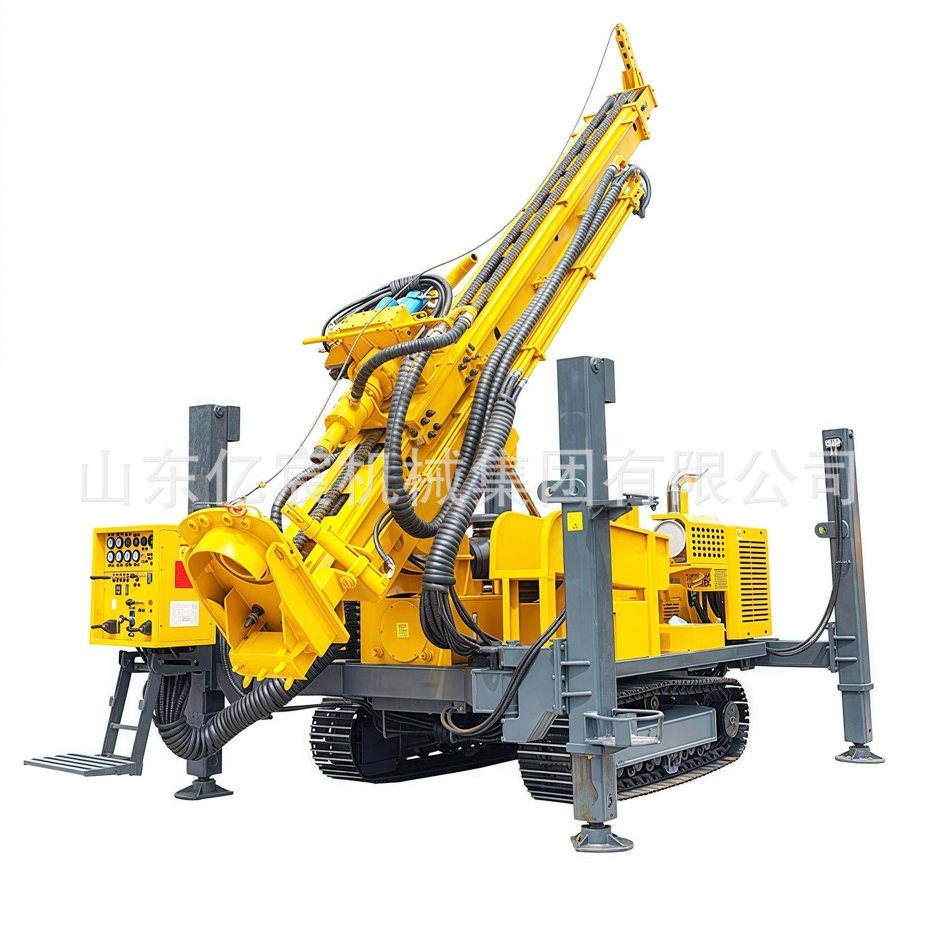 RC气动取粉钻机金属矿山取粉采样地质勘探钻机气举反循环取样钻机 - 图3