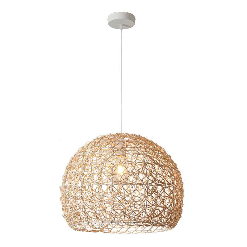 现代约简风浪创意个性吊灯餐厅藤麻球鸟巢阳台505温馨漫藤编艺手,淘宝优惠券,粉丝福利购,淘宝优惠卷