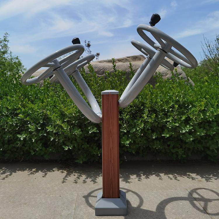 综合训练老年人健身路径室外立式腰背按摩器塑木不锈钢健身器材,淘宝优惠券,粉丝福利购,淘宝优惠卷