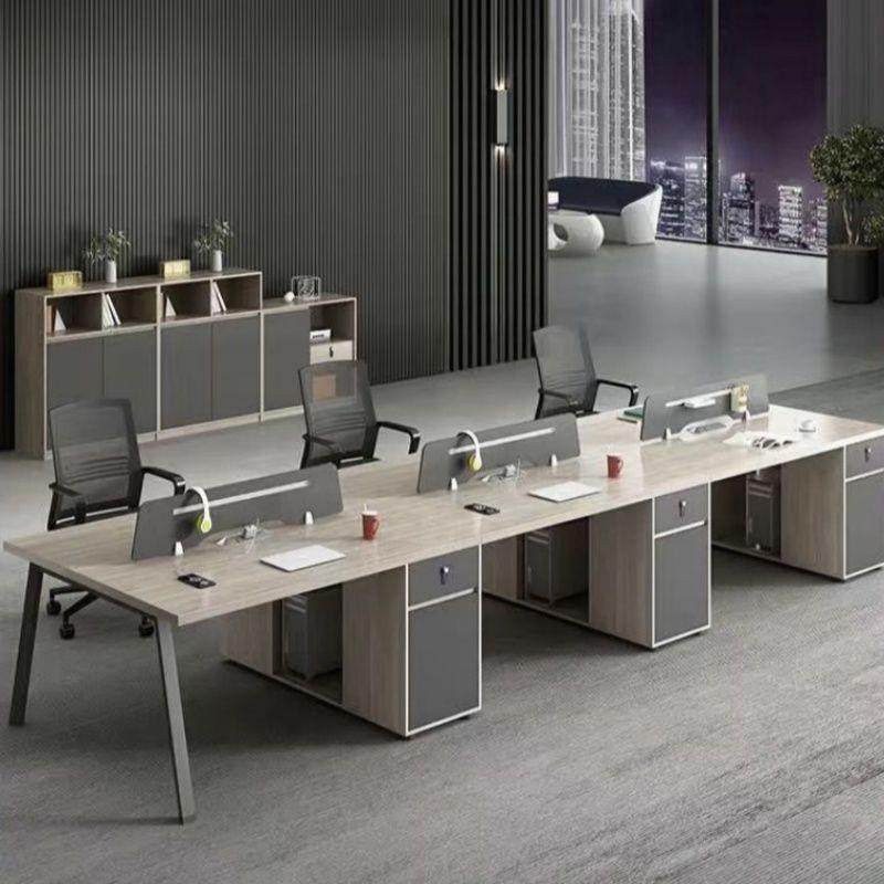 职员办公桌简约现代六4人位6四双员工卡座工位办公室桌椅组合桌子,淘宝优惠券,粉丝福利购,淘宝优惠卷