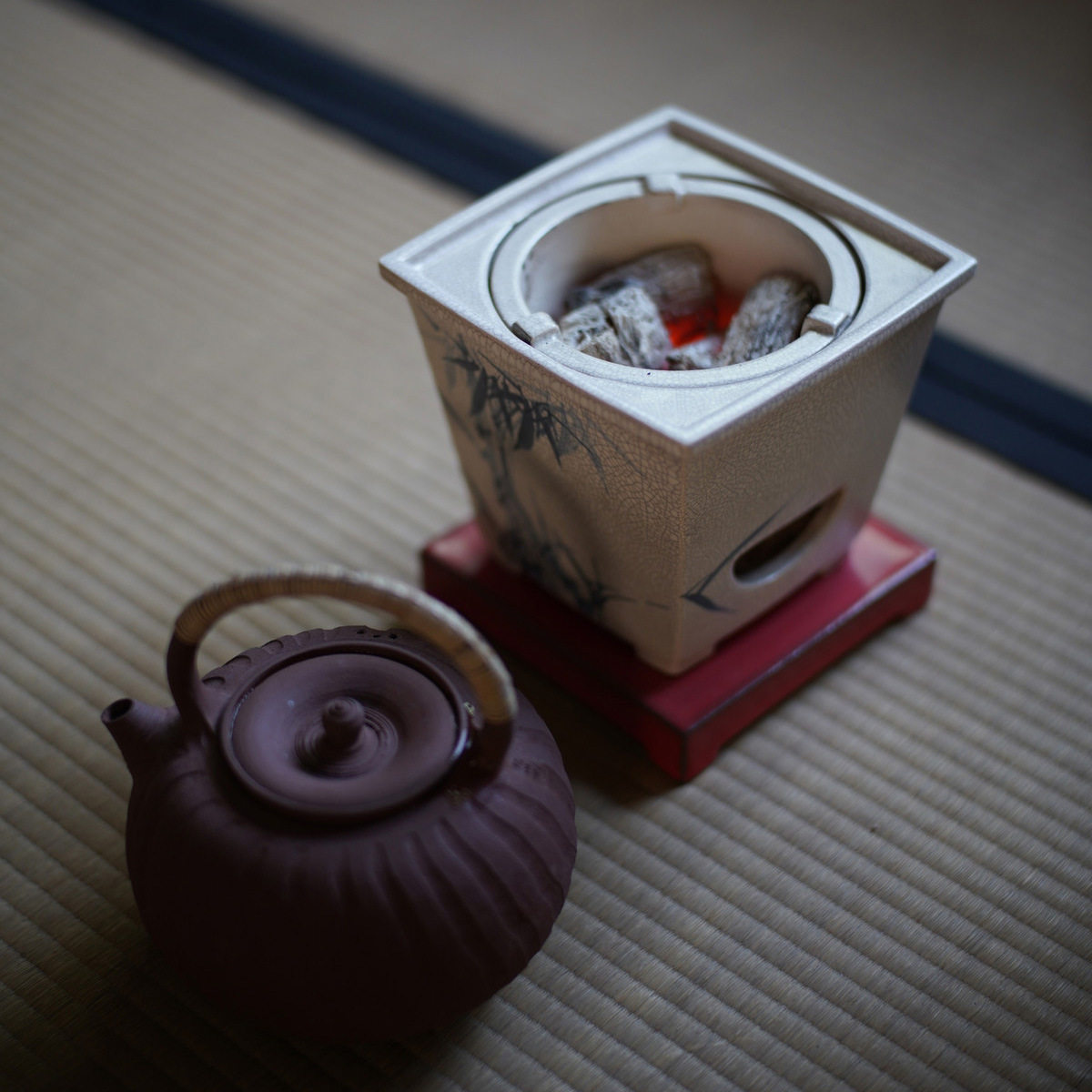 梵山堂竹叶诗文长乐四方炉煮茶火钵家用罐罐茶炉子户外烧水炉,淘宝优惠券,粉丝福利购,淘宝优惠卷