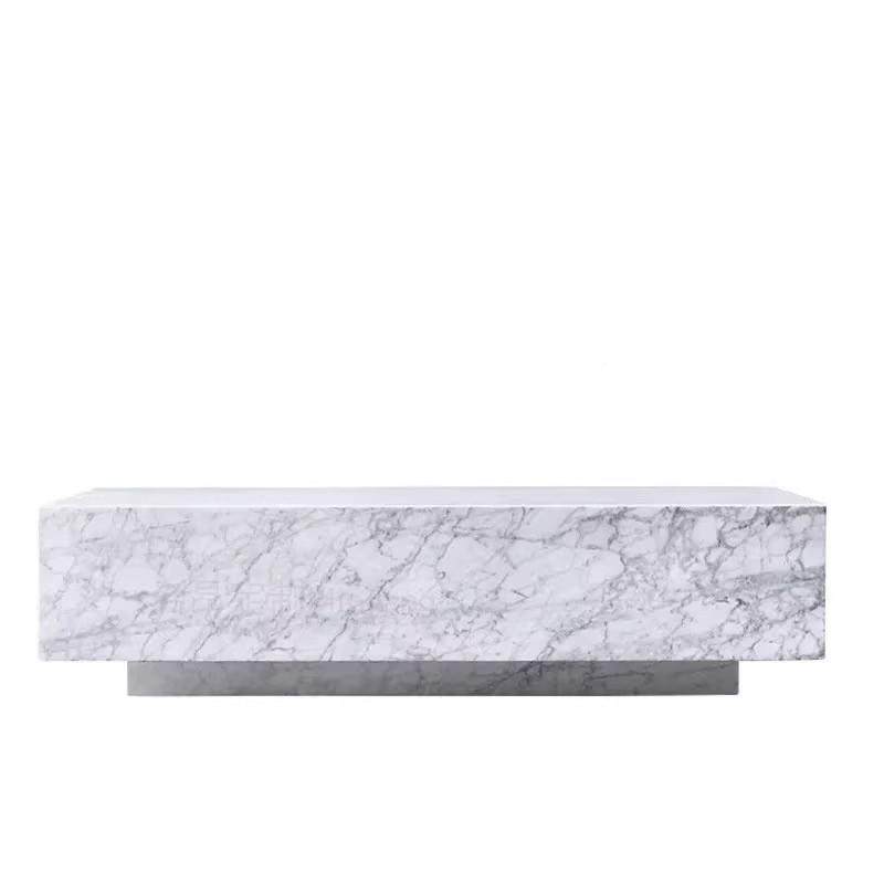 35意式极简简天然大理石茶几设计师款现代别墅客厅用家约茶几,淘宝优惠券,粉丝福利购,淘宝优惠卷