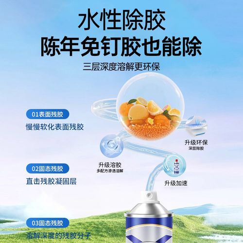 免钉胶去除剂清除溶解剂502解胶剂瓷砖强力除胶剂ab胶美缝剂清除 - 图0