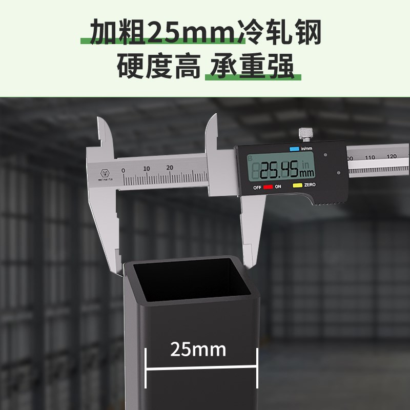 免安装挂衣柜家用卧室出租房用简易组装布衣柜加厚加粗全钢架衣橱 - 图3