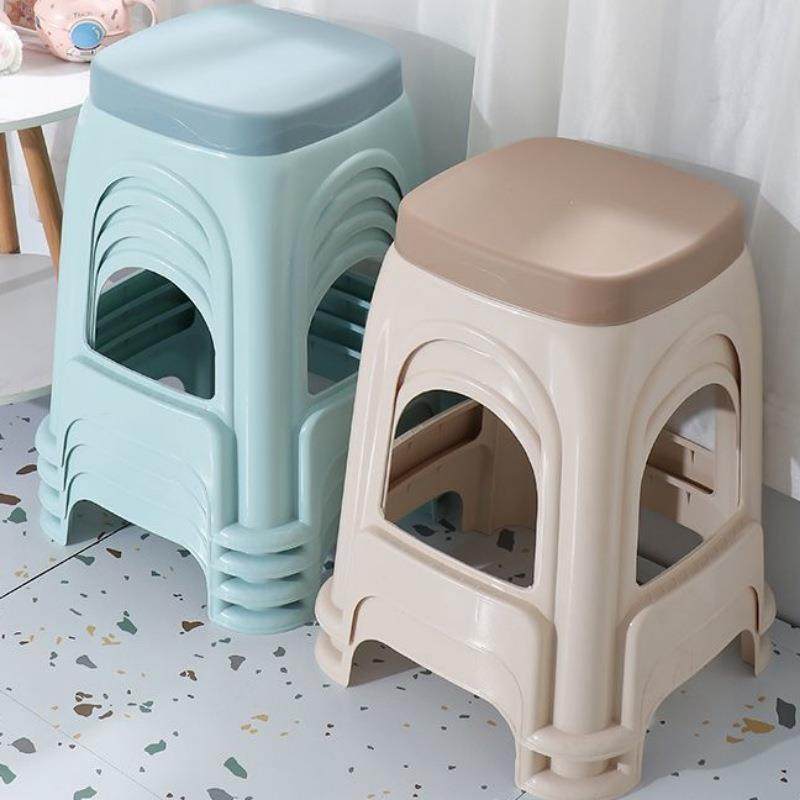 加厚塑料凳子家用成人客厅餐桌椅子高凳防滑熟胶板凳浴室茶几小凳,淘宝优惠券,粉丝福利购,淘宝优惠卷