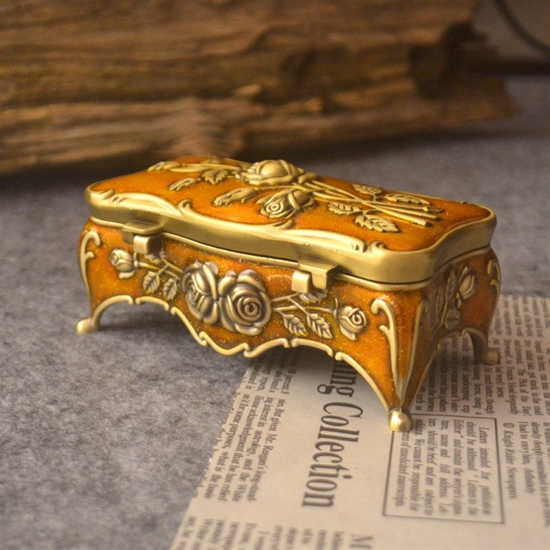 经典欧式牙签盒青铜色滴金胶棉签盒复古牙签筒首饰盒家居装饰用品,淘宝优惠券,粉丝福利购,淘宝优惠卷