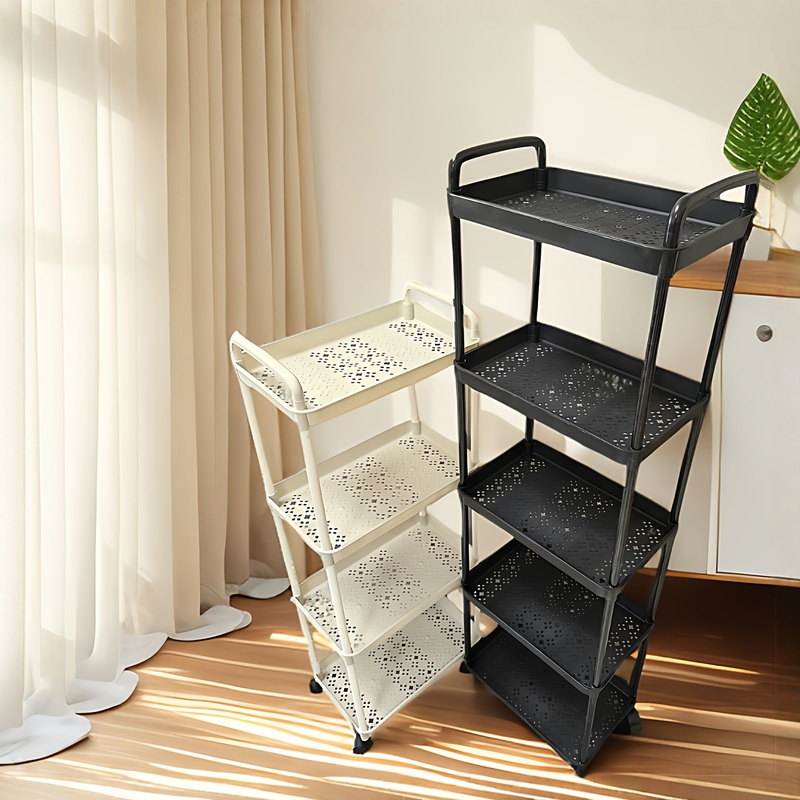 置物架小推车落地式带轮收纳家用零食浴室多层客厅厨房移动卧室,淘宝优惠券,粉丝福利购,淘宝优惠卷