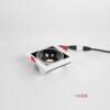 Ultra-thin open hole bold lamp embedded bean bold spotlight one head two heads double head three heads LED grille ceiling downlight
