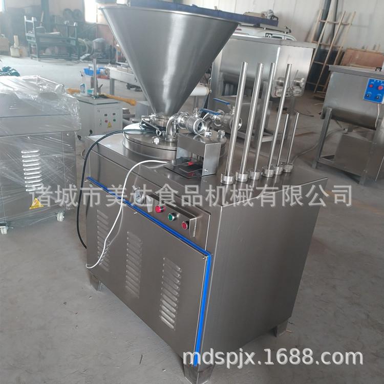 单双管红肠米肠灌肠机香肠腊肠制作商用全自动液压灌肠设备 - 图1
