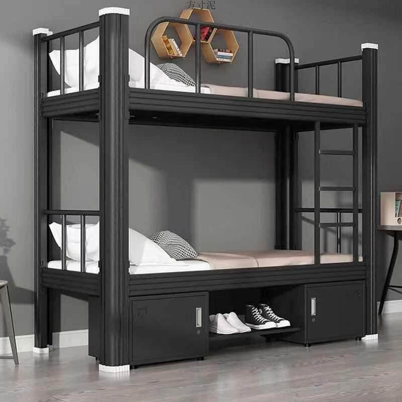 加厚双层床高低床员工宿舍寝室上下铺学生床工地铁艺床家用钢木床,淘宝优惠券,粉丝福利购,淘宝优惠卷