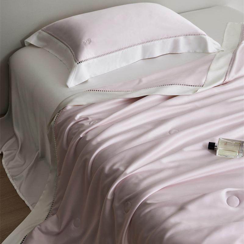 MARKCROSS夏被四件套100S双股天丝冷凝桑蚕丝夏被莱赛尔夏凉被,淘宝优惠券,粉丝福利购,淘宝优惠卷