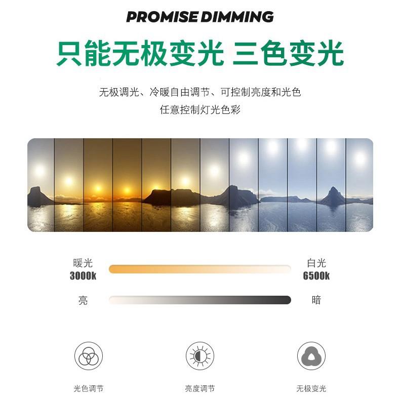Jingya ultra-thin surface mounted spotlight without main light living room lighting anti-glare four-head square ceiling downlight eye protection bold lamp