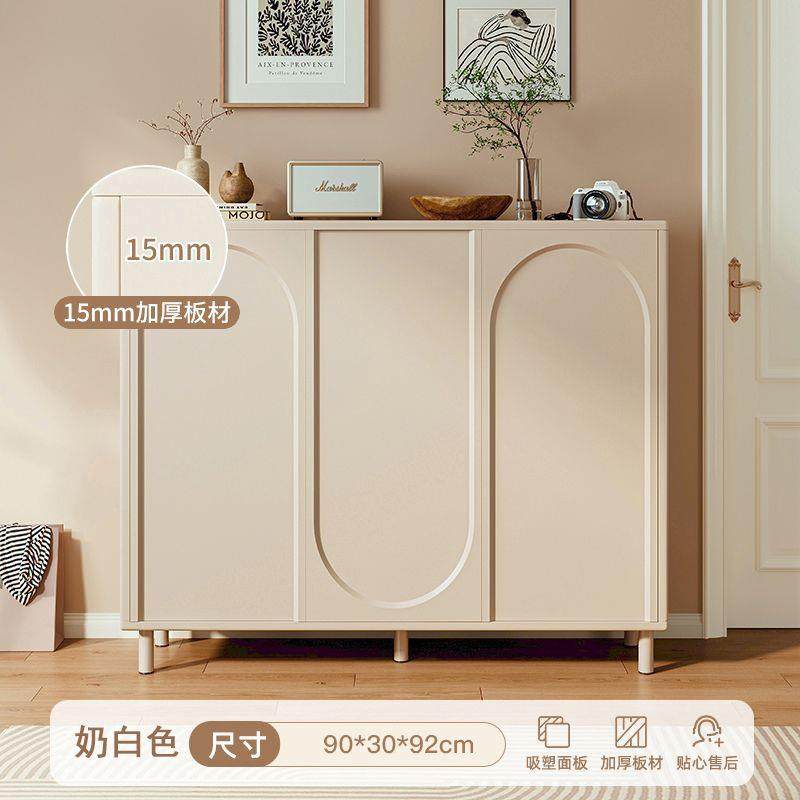 茶水柜厨房橱柜家用碗柜客厅置物柜子奶油风餐边柜储物柜靠墙一体,淘宝优惠券,粉丝福利购,淘宝优惠卷