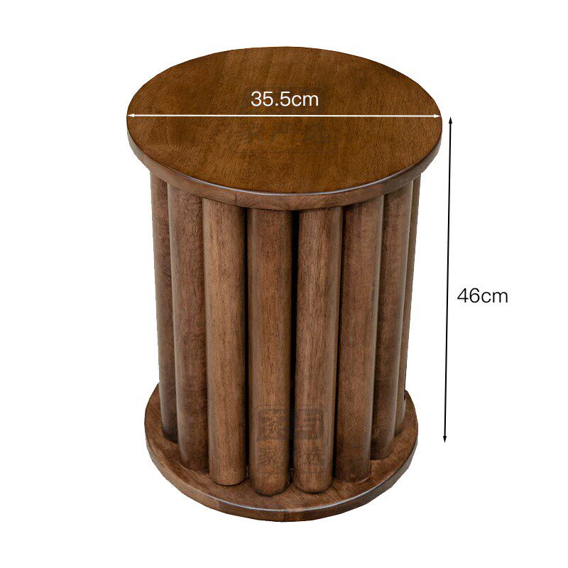 【四合一叠叠凳实木叠叠乐圆凳子方凳茶几家用可叠放组合凳餐凳,淘宝优惠券,粉丝福利购,淘宝优惠卷