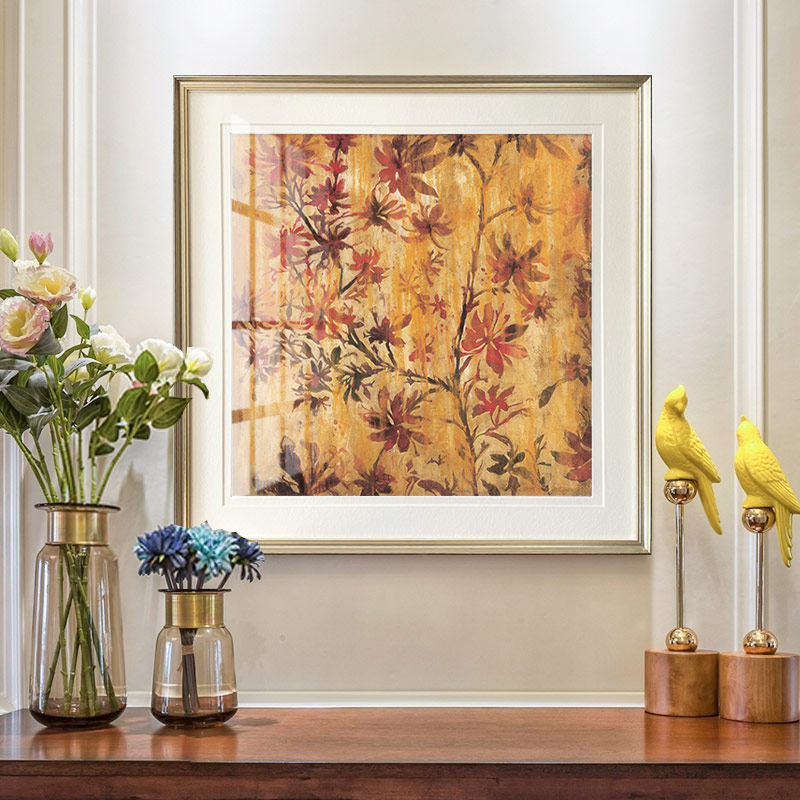 简美卧室装饰画玄关走廊客厅画餐厅大幅壁画别墅酒店挂画热带植物,淘宝优惠券,粉丝福利购,淘宝优惠卷