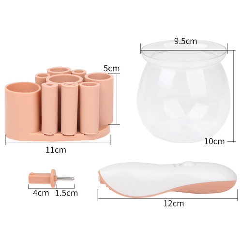 中盛画材 电动洗笔器水粉洗笔筒多功能插笔油画国画绘画美术水桶 - 图1