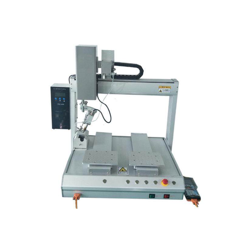 焊锡机自动焊锡机双头双工位全自动焊锡机器人桌面式非标焊锡机,淘宝优惠券,粉丝福利购,淘宝优惠卷