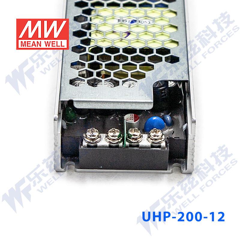 UHP-200R-3.3 200W 3.3V 40A 明纬PFC高性能超薄电源(冗余功能) - 图2