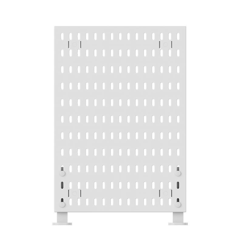 Hole board desktop vertical storage rack for drilling without holes. Office station storage rack space separation desktop hole board