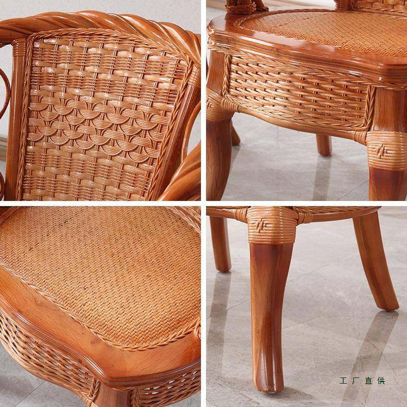 三藤椅茶几件套阳台家用编桌椅组合腾椅休闲单985人小凳子竹子织,淘宝优惠券,粉丝福利购,淘宝优惠卷