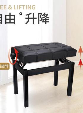 钢琴凳10032900子人椅子可升降双人实木电钢琴凳子电子琴凳儿单童