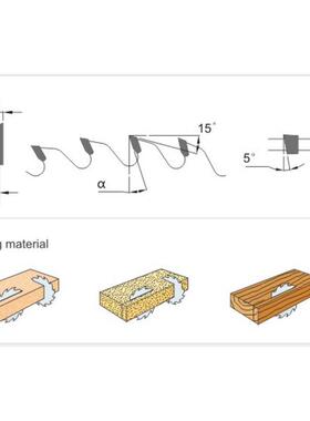 亚马逊0手电锯金刚提切木锯片12x3.0/4.0x石24T圆锯片耐021用锯具