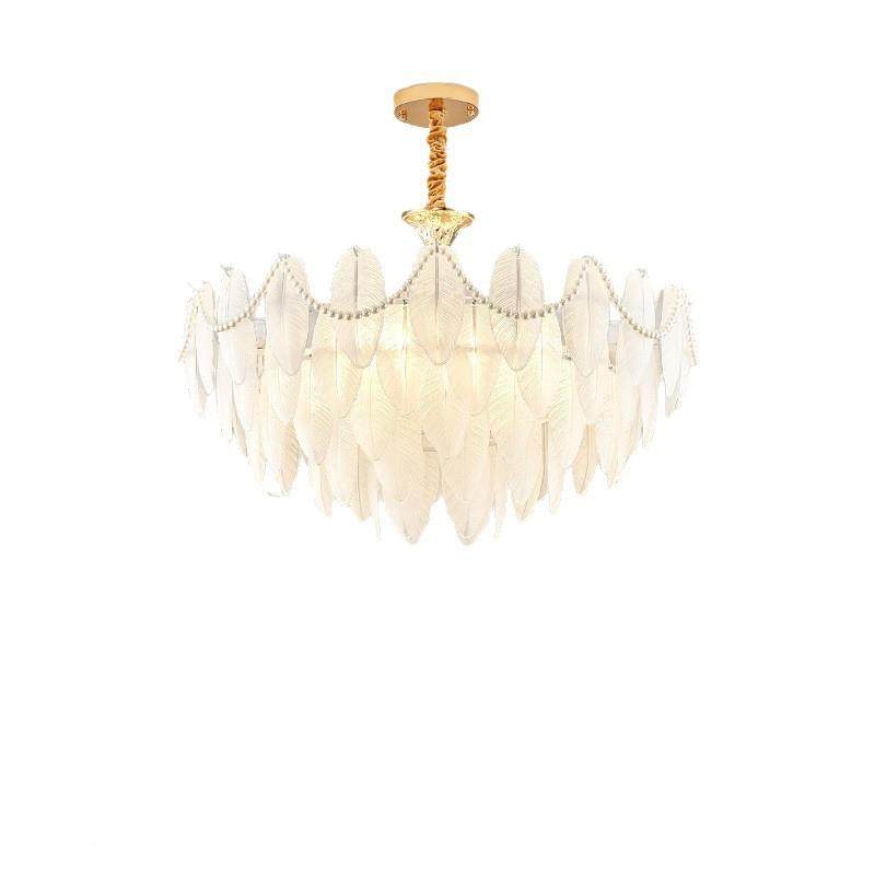 餐羽毛客厅灯轻厅奢欧式吊灯205新款客餐厅灯组2合法式灯套89卧室,淘宝优惠券,粉丝福利购,淘宝优惠卷