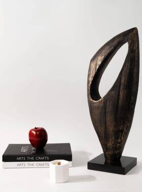 现代售楼处玄雕GT-A071塑关艺品装样板房展厅酒店大堂前台术抽象