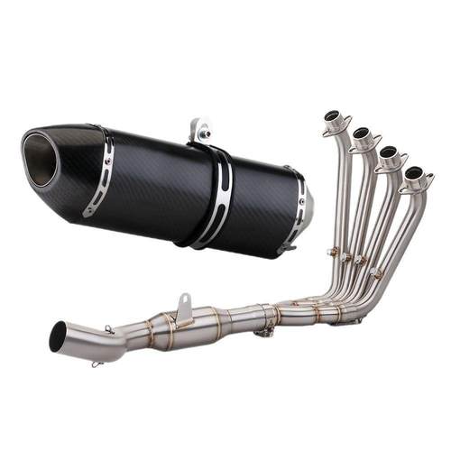 赛6BL00RS赛800全段套装不锈钢前段7R7吉段村六角大尾消声器 - 图3