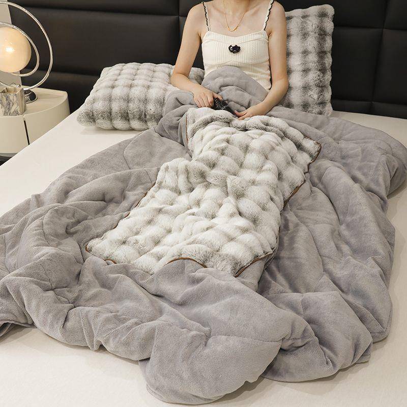 抱枕被子两用二合一午休加厚汽车WN5jkSm折叠用车枕毯办头公室午 - 图2