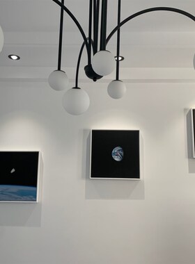 NASA摄影 地球月球仙女座星系银河系月亮宇宙 旁白艺术印画装饰画