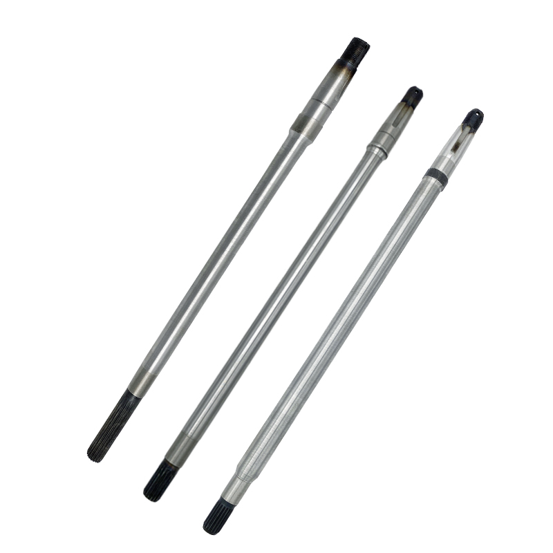 电动三轮车后桥加粗半轴后桥轴1齿18齿总成传动轴适用205轴承 - 图3