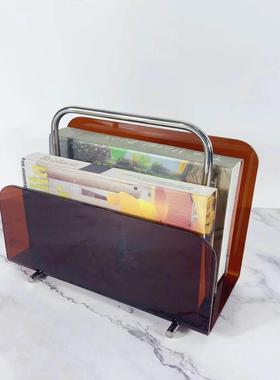 简力约亚克属杂志架书样板房摆1654件售楼处架客金厅书房软装饰品