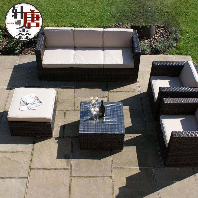 外藤椅495沙发户外露台休闲室藤艺具家别墅院防水藤编转庭角沙发,淘宝优惠券,粉丝福利购,淘宝优惠卷