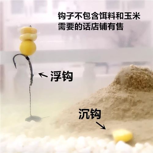 欧式反底双钩钓组 成品飞德钩组钓鱼珠珠浮球线组欧鲤钓库钓野钓 - 图0