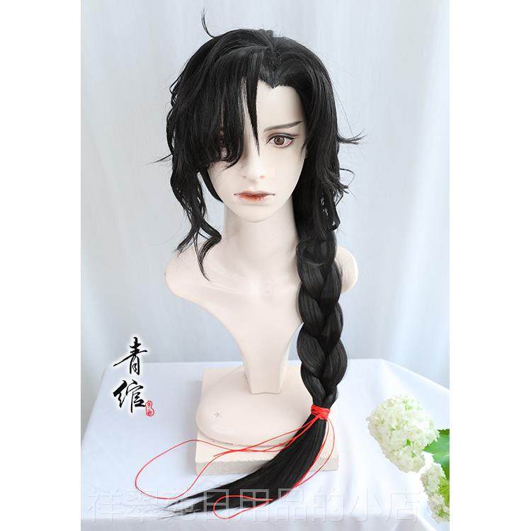 高档官古风侧动漫装造型假头套 天赐福发少年花城分美人尖COS,淘宝优惠券,粉丝福利购,淘宝优惠卷