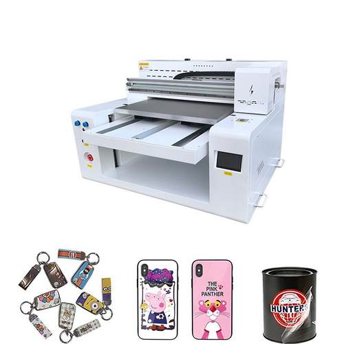6050 flatbed UV printer small gift box UV ink printer - 图0