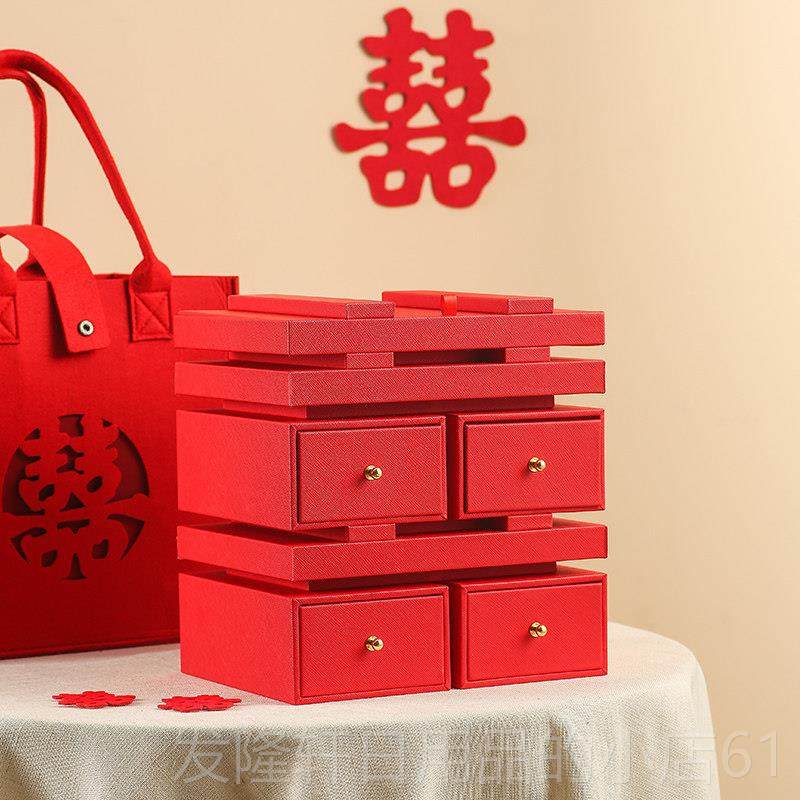 高档高档饰饰收纳盒盒精致带锁轻奢品首箱梳妆盒结婚嫁妆陪嫁新婚,淘宝优惠券,粉丝福利购,淘宝优惠卷