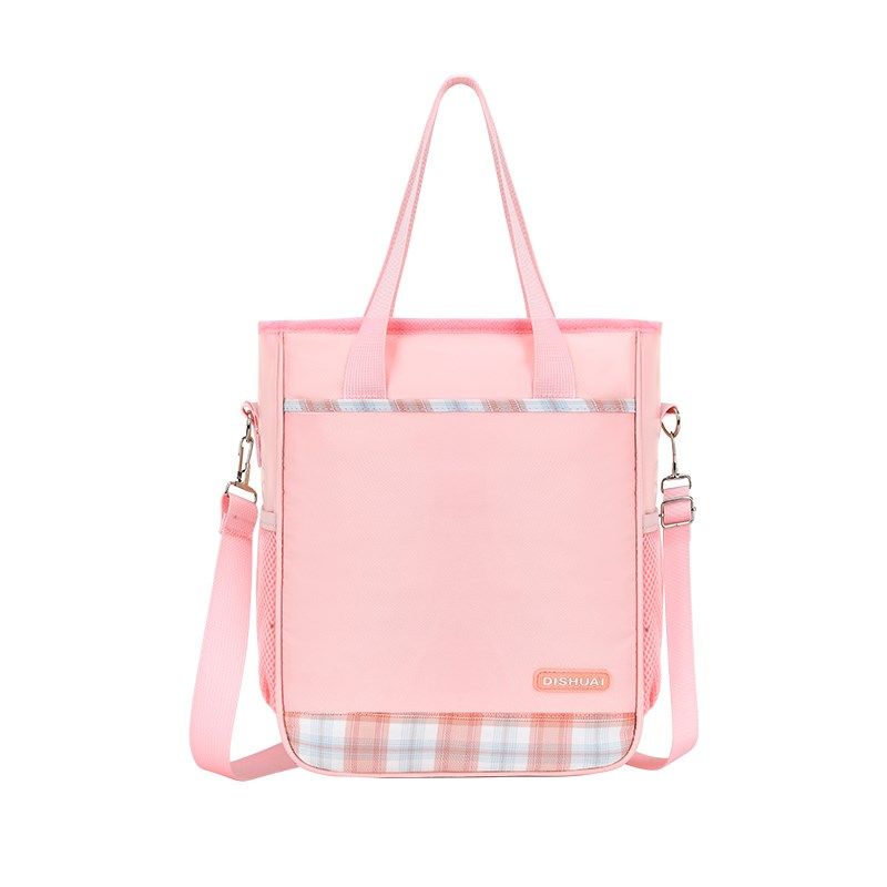 中学生儿童手提书包女小学生手拎补习袋帆布大容量美术培训文件袋,淘宝优惠券,粉丝福利购,淘宝优惠卷