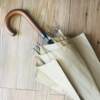Genuine German storm umbrella solid straight bone sunny automatic business umbrella men's double windproof super wood big knot long handle