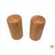 European catering utensils wooden pepper shaker Sichuan peppercorn storage tank wooden seasoning bottle five-hole seasoning bottle