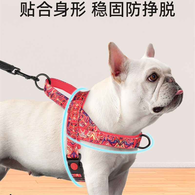 狗狗牵引绳中型大型犬穿入式胸抱婴袋萨摩金毛拉布拉多柴犬遛狗绳,淘宝优惠券,粉丝福利购,淘宝优惠卷