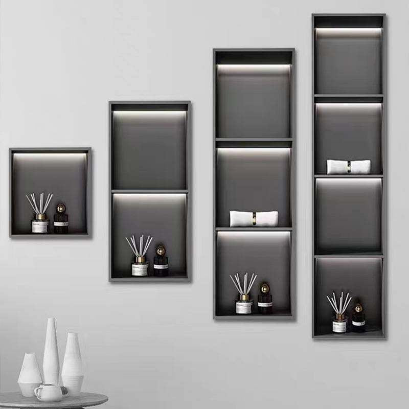 304不锈钢壁龛定 制金属电视柜展示柜嵌入式酒店卫生间浴室置物架,淘宝优惠券,粉丝福利购,淘宝优惠卷