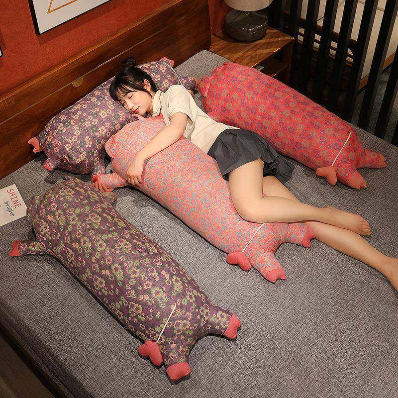 新款三层公纱睡趴趴猪仔熙乐萌萌抱枕公仔可爱超软萌玩偶猪侧睡夹,淘宝优惠券,粉丝福利购,淘宝优惠卷