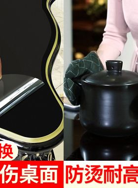 家具贴膜透明保护膜餐桌耐高温大理石桌面钢化玻璃茶几实木桌子膜