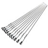 Barbecue utensils stainless steel flat skewers thickened steel skewers barbecue skewers grilled needle mutton skewers iron skewers barbecue skewers