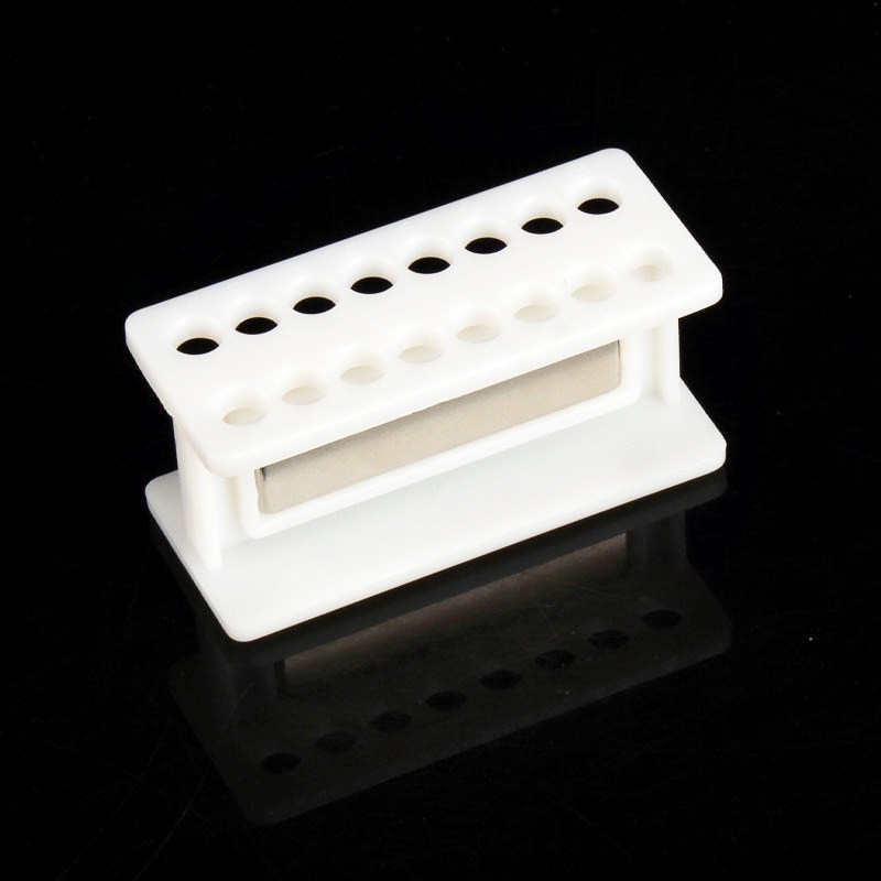 塑料磁力架0.2ml/0.5ml/1.5ml/2ml/10ml/15ml/ml离心管实验室处理 - 图0