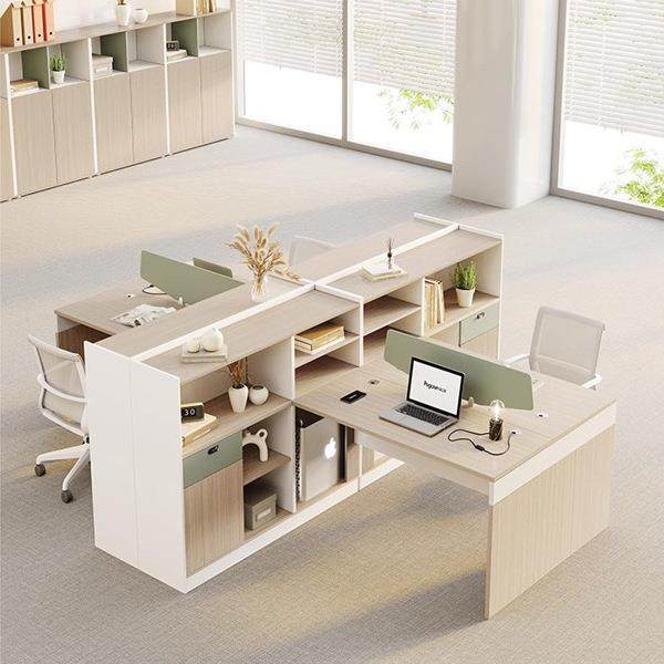 办公室办公桌简约现代2/4/6人带屏风财务职员电脑员工位桌椅组合,淘宝优惠券,粉丝福利购,淘宝优惠卷