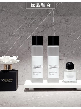 现代样板房简约家居软装饰品摆件卫生间用品香薰托盘组合ZH2438