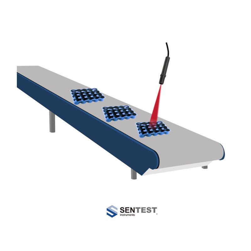 Sentest三特NS10LT红外测温仪RS85通讯/0-5V/固定式红外线测温 - 图1